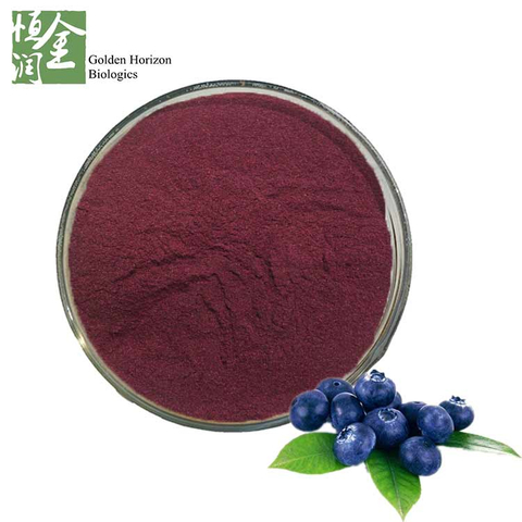 100% Natural Blueberry Extract Anthocyanins 25%