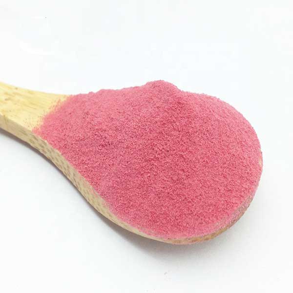 Spray Dried Freeze Dried Organic Raspberry Powder 