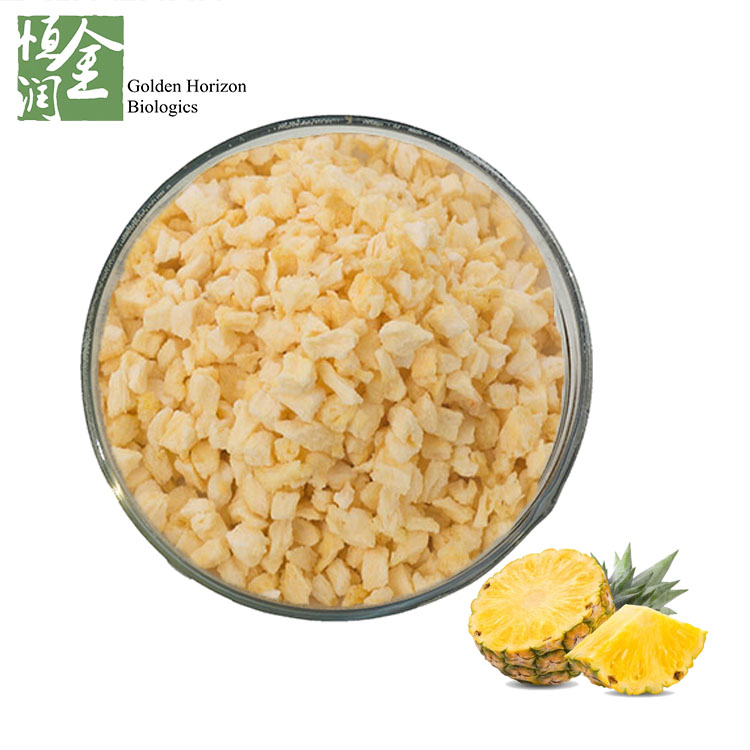 Attractive Price New Products Dices Cube Slice Organic Freeze Dried Pineapple